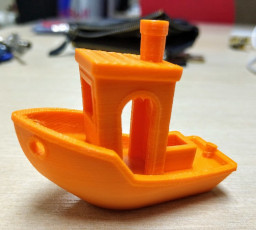 Benchy from the pink hypercube.