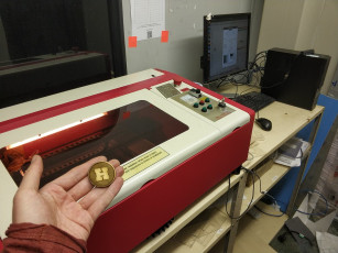 Paul's upgraded the laser cutter!